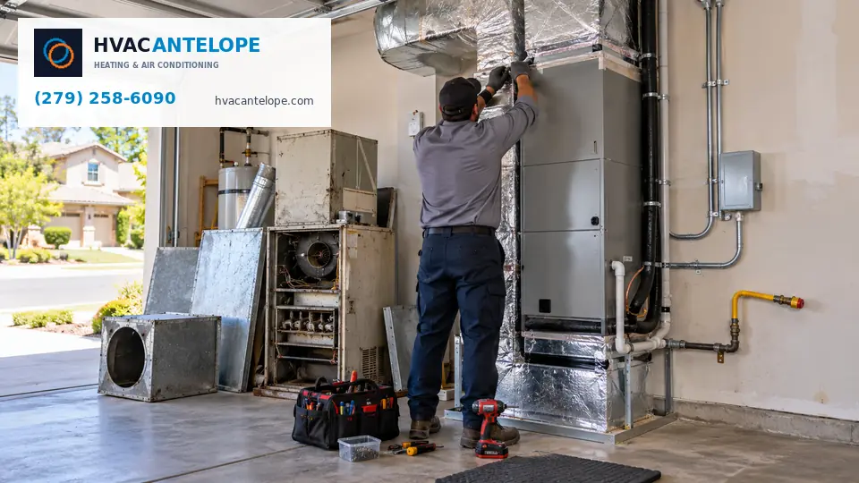 Gas to Electric Heat Pump Conversion in Antelope CA