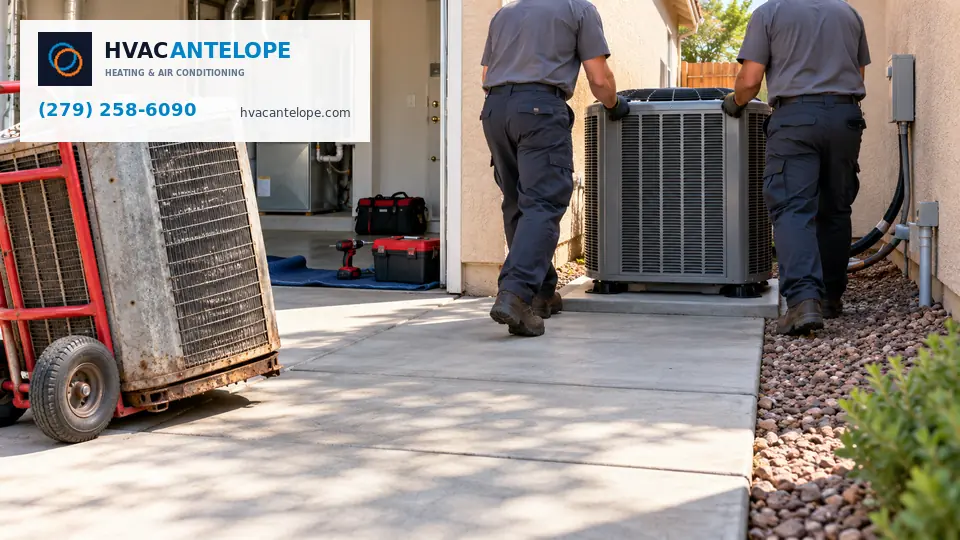 Full HVAC System Replacement in Antelope CA