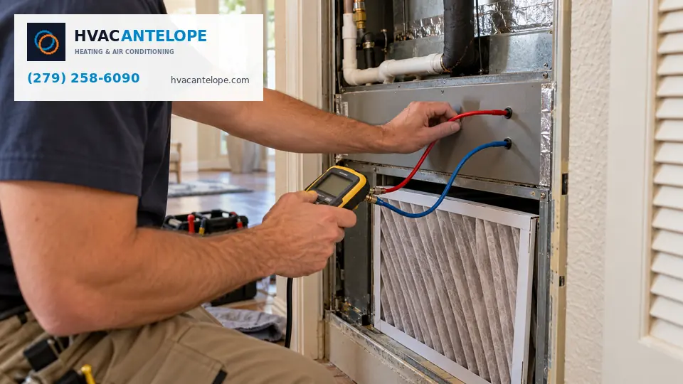 Indoor air quality equipment for an Antelope California home